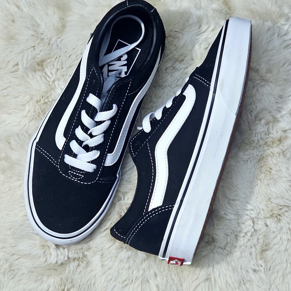 Vans Womens Size 6 Black Original Shoes
